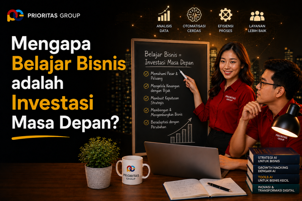 belajar bisnis adalah investasi masa depan