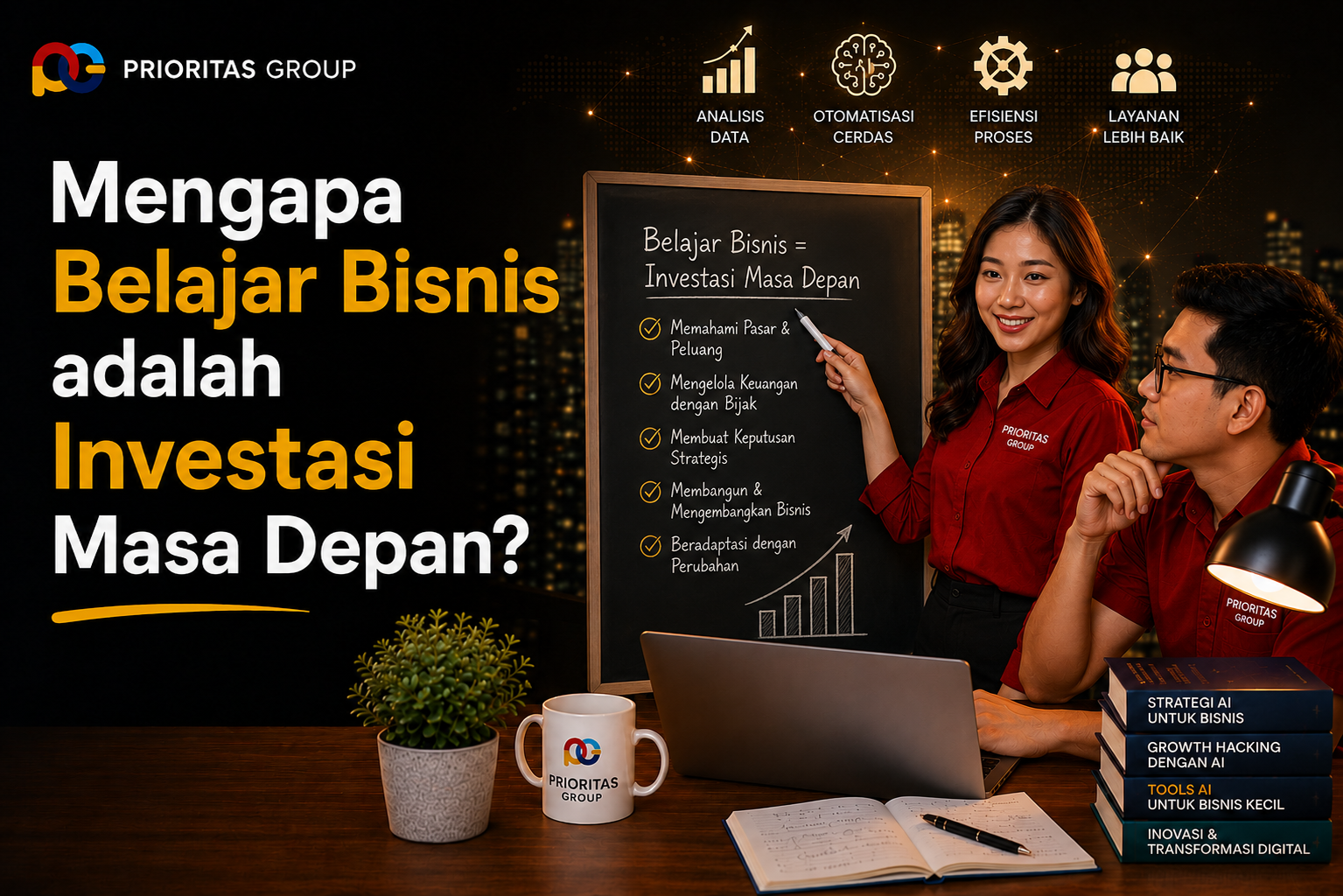 belajar bisnis adalah investasi masa depan