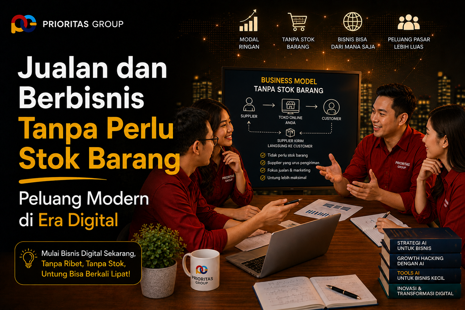 Bisnis Tanpa Stok Barang